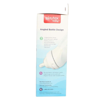 Playtex Ventaire Advanced 9 Oz Bottle With Medium Flow Nipple, 3 Pack