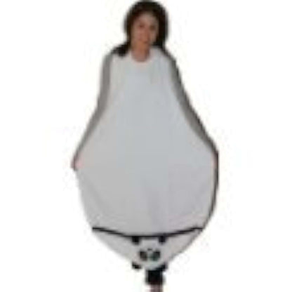 Frenchie Mini Couture Extra Large Hands Free Absorbent Hooded Towel, Panda (photo 3)