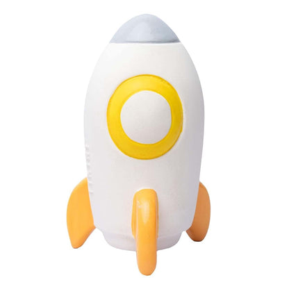 Rocket Teether Rattle Bath Toy 3.89 In Space Themed