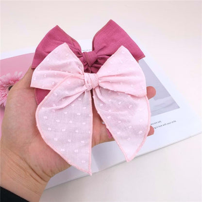 Fable Bow Hair Clip Set for Girls and Women