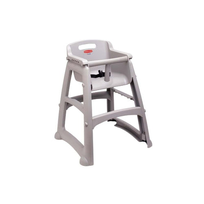 Rubbermaid Commercial Sturdy Chair Youth High Chair Platinum