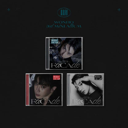 DREAMUS WONHO - 3rd Mini Album FACADE Jewel case ver. (01 ver)