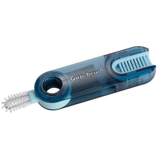The Lakeside Collection Tumbler Cleaning Tool - 3-in-1 Blue Plastic Brush