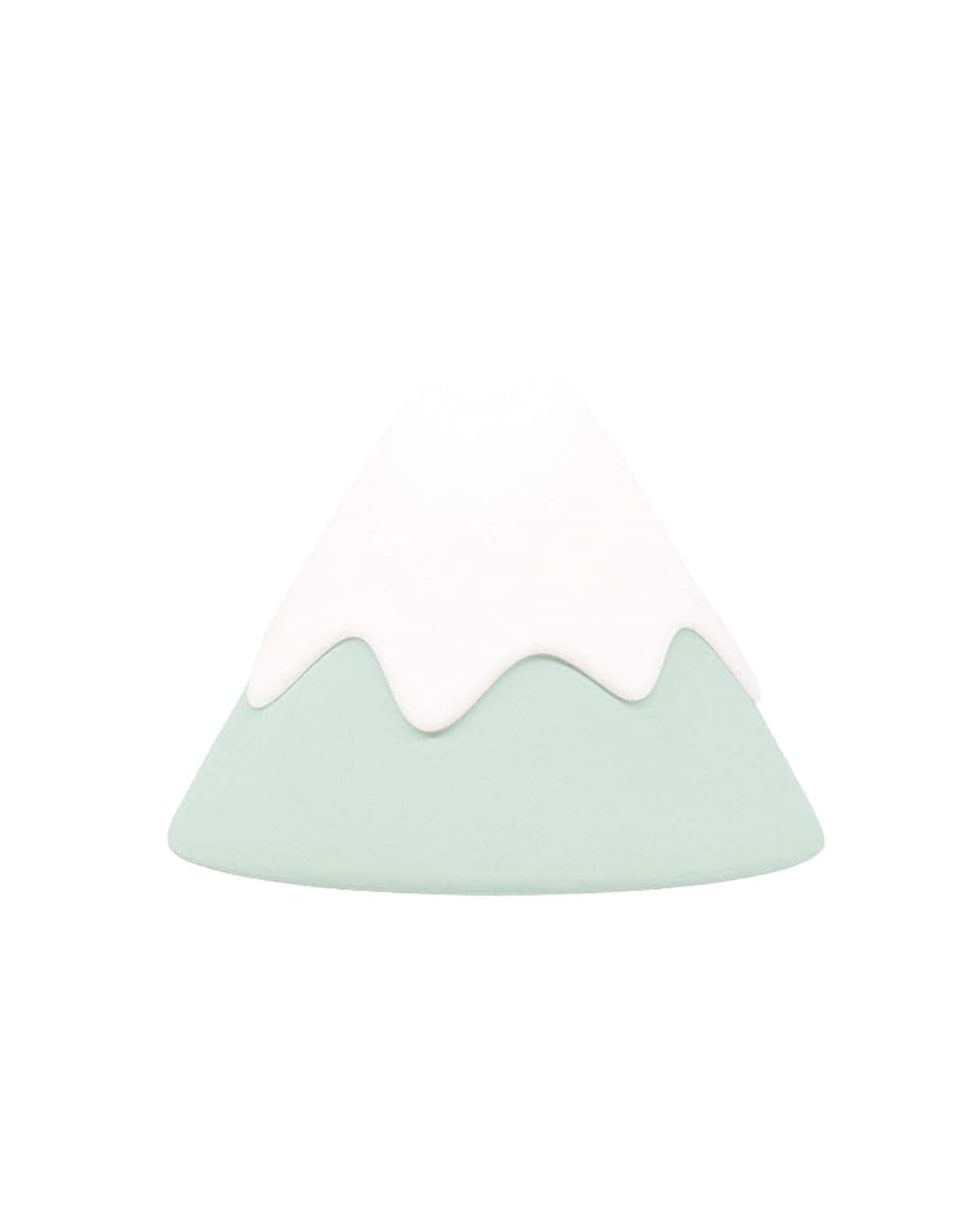 DesignNest Snow Mountain Night Light - Modern Home Decor & Nursery Lamp - Dimmable Soft Silicone, Tap Control