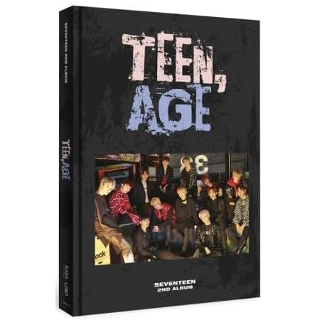 Loen Entertainment SEVENTEEN 2nd Album TEEN, AGE RS ver. CD+120p PhotoBook+Lyrics Paper+PhotoCard+Portrait Desktop