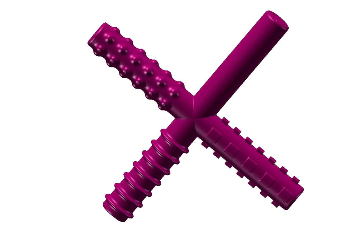 Sensory University Chewy Stixx Oral Motor Tubes, Grape Flavor