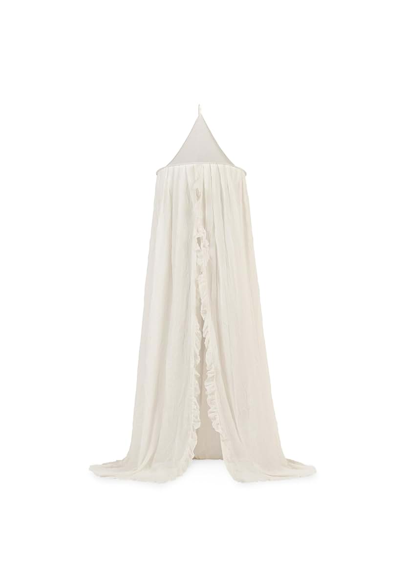 Jollein Vintage Ruffle Ivory Baby Bed Canopy