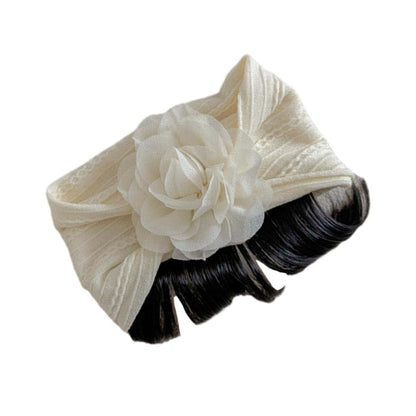 JNIYHGENS Infant Floral Faux Hair Band