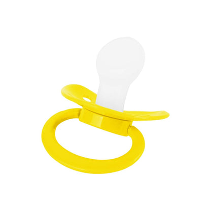 SUNOWE Adult Sized Pacifier Candy Cute Baby Pacifiers in Yellow