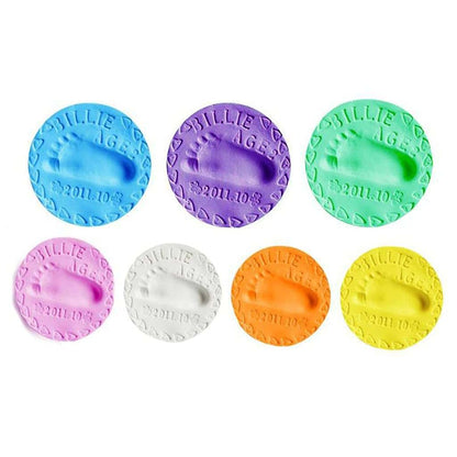 Kassdddf Air Drying Soft Clay for Handprint and Footprint Casting