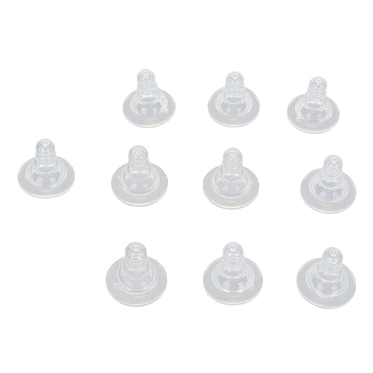 10 Pack Silicone Livestock Nursing Nipples for Lambs, Goats, Sheep, and Cattle