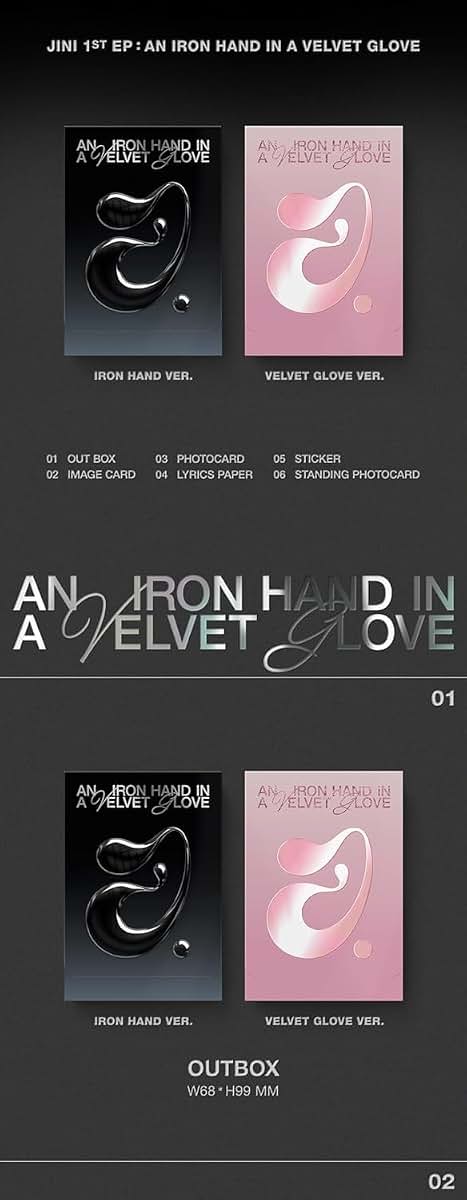 Jini An Iron Hand In A Velvet Glove 1st EP Album PLVE Version