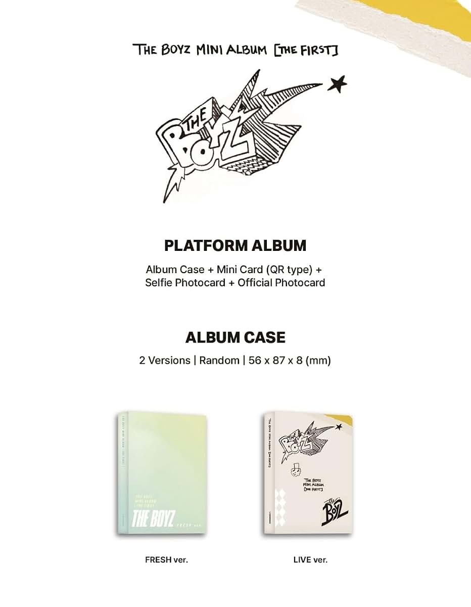 kpop2u_unnie THE BOYZ - Debut Album THE FIRST Platform ver. (Live ver.)