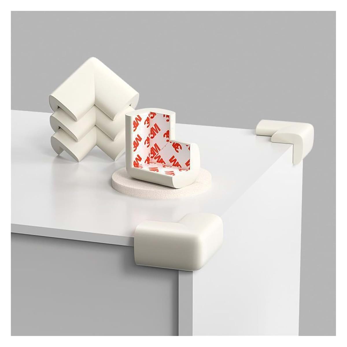 OEVXZDCIR 4/8/12 Pcs Corner Protectors Edge Corners Protection Foam Safety Furniture Bumper Proofing Cushion