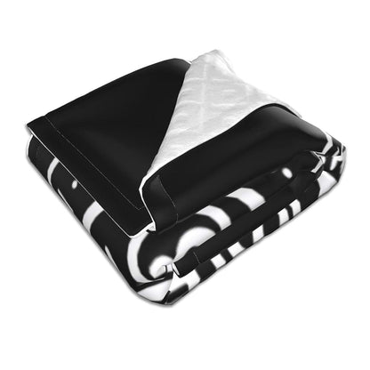 FULVO St Benedict Medal Holy Cross Baby Blanket 30" x 40" Soft Flannel Swaddle (photo 4)