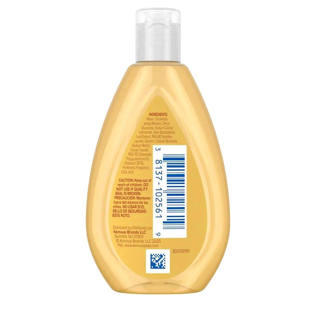 Johnson's Baby Shampoo with Tear-Free Formula, Travel Size, 1.7 Fl Oz