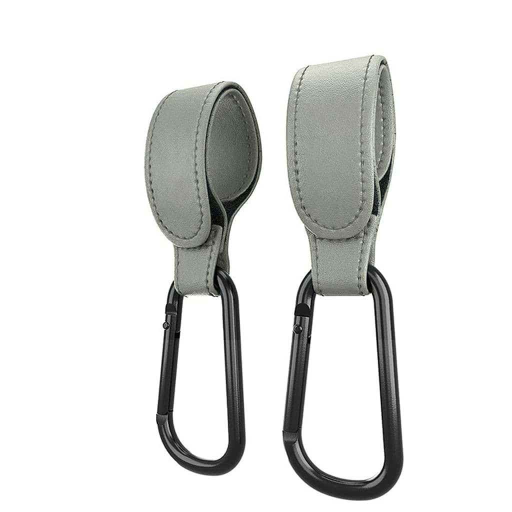 Jojobasec Portable Stroller Hook In Coffee With Adjustable Strap (photo 3)