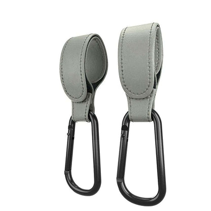 Jojobasec Portable Stroller Hook In Coffee With Adjustable Strap (photo 3)