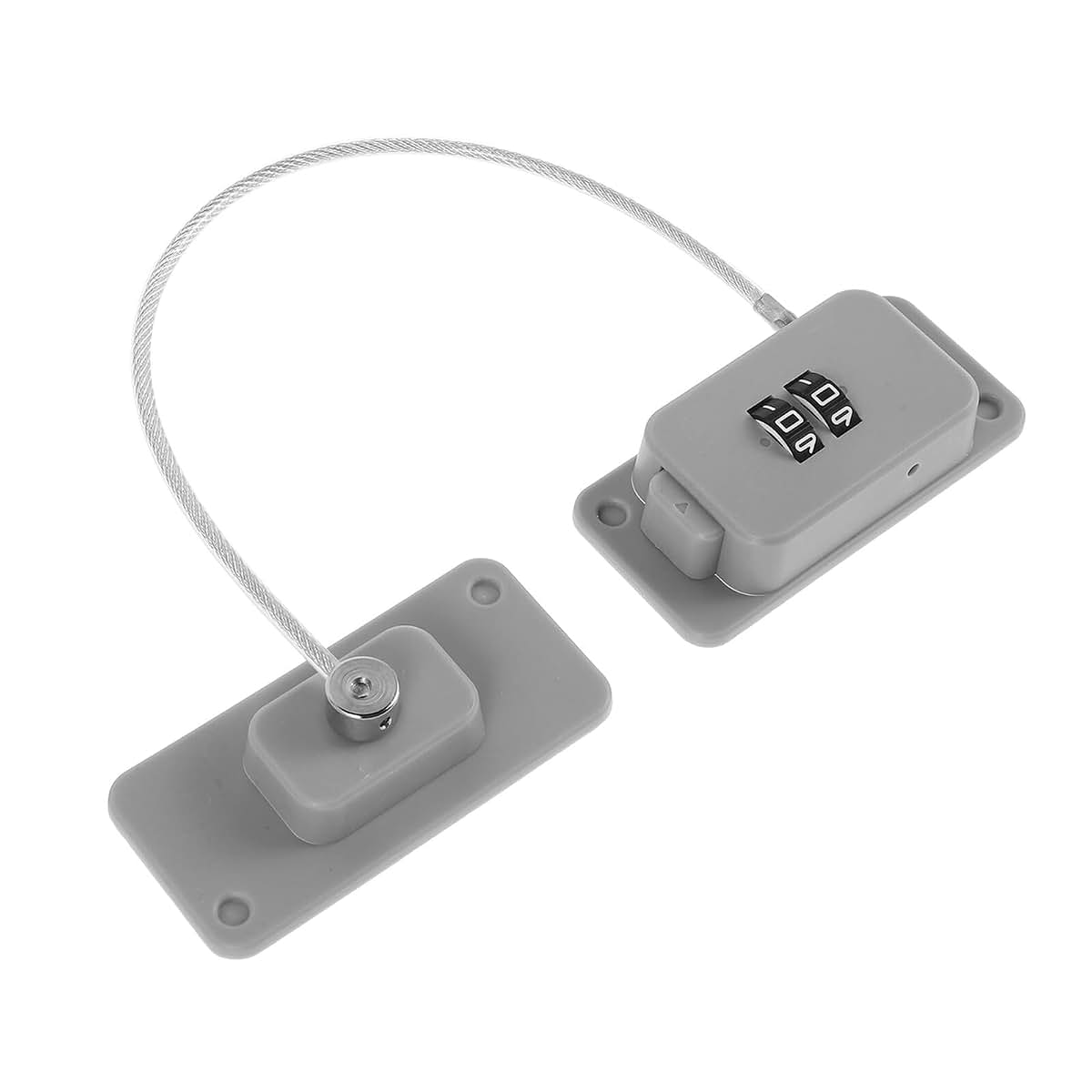 Toyandona Childproof Refrigerator Password Lock 2-digit Combination No-drill Installation