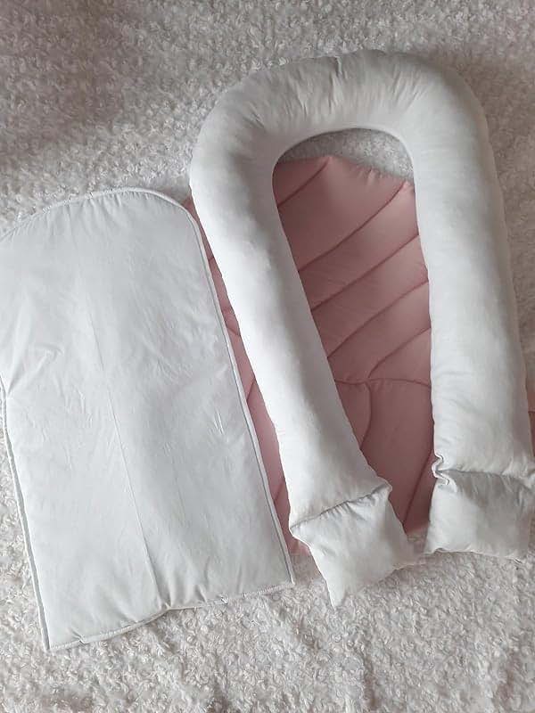 Deluxe+ Dock Replacement Pad for Baby Lounger (White)