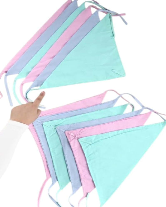 ANANYA FASHION & CRAFTS HUB Nappy for New Born Baby - Set of 12 Pcs/Cotton Cloth Langot for Babies, 0-6 Months, Double