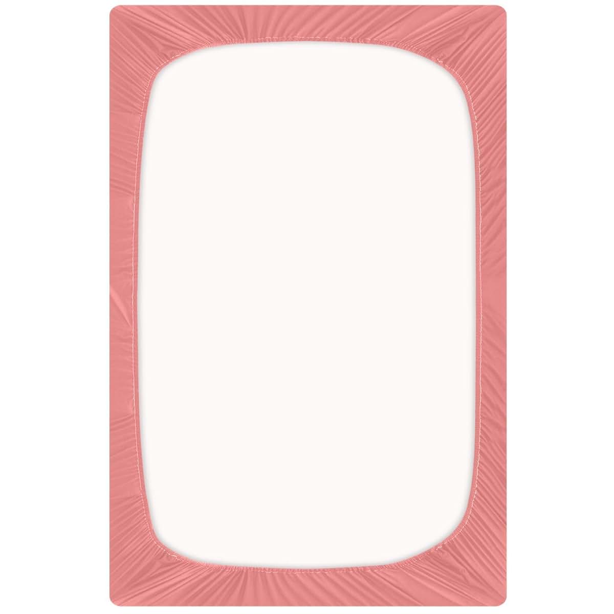 Pigsaly Fitted Crib Sheet 28x52 In