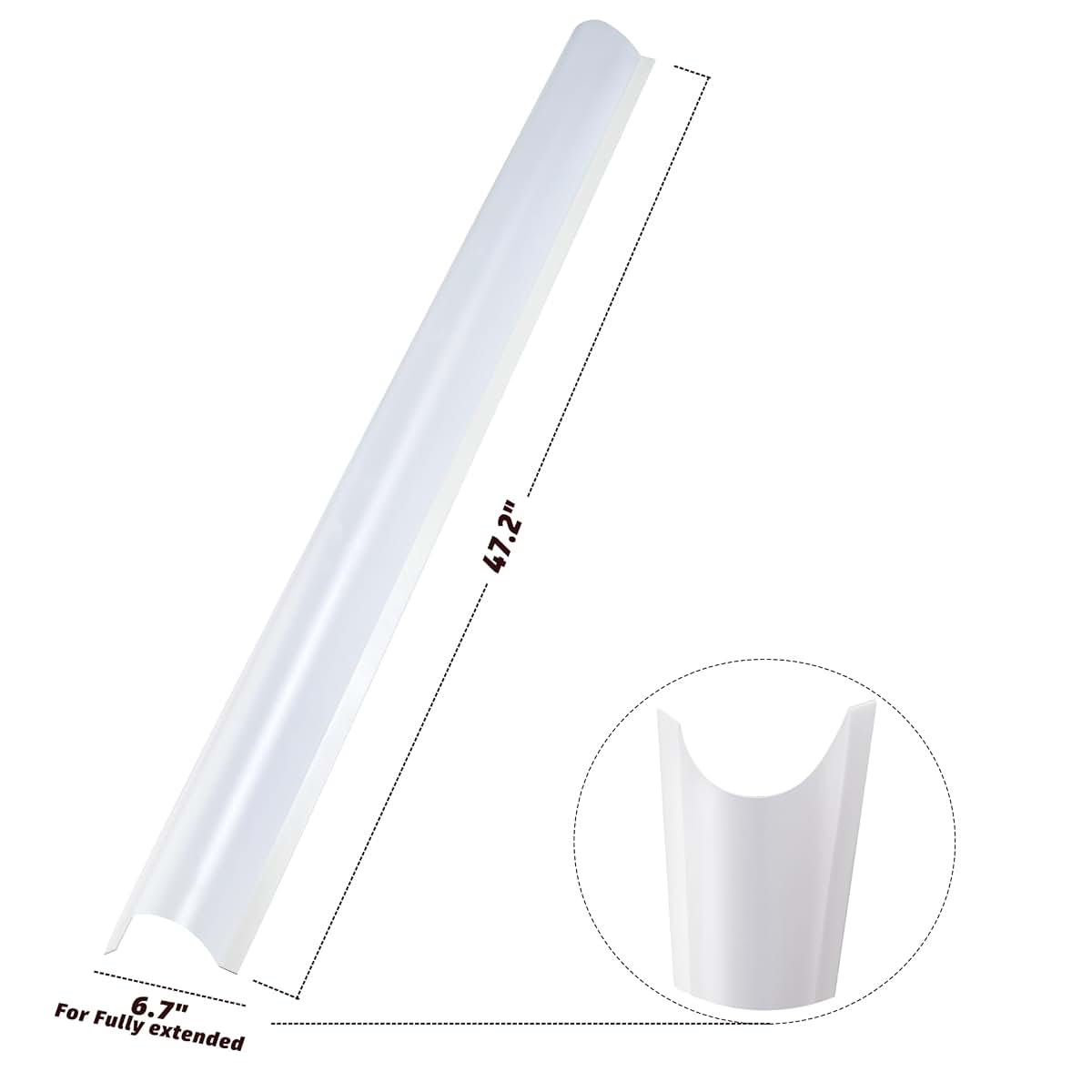 BabyOneStop Door Finger Pinch Guard Clear Door Jam Shield
