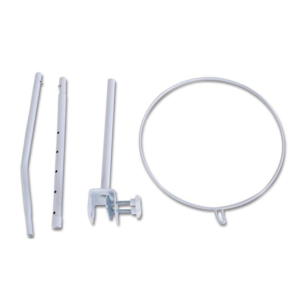 Mllepjdh Adjustable Clip-On Crib Canopy Holder Rack