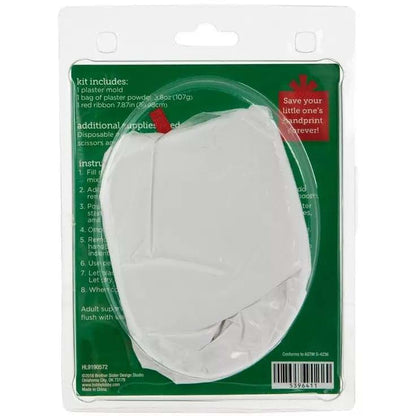 Christmas Crafts Plaster Handprint Ornament Kit - Makes 1