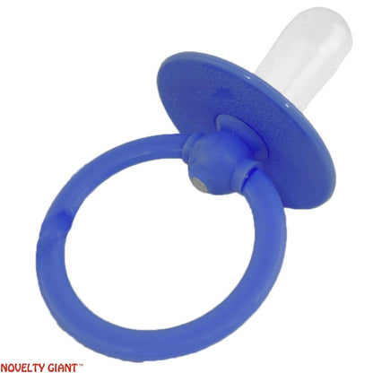 Novelty Giant Blue Jumbo Baby Pacifier Costume Accessory (photo 2)