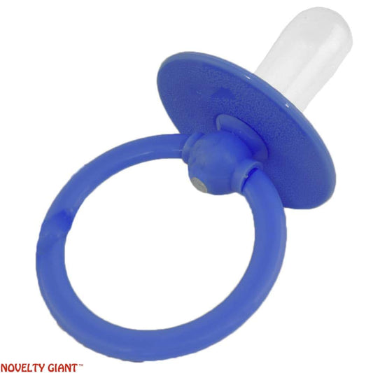 Novelty Giant Blue Jumbo Baby Pacifier Costume Accessory (photo 2)