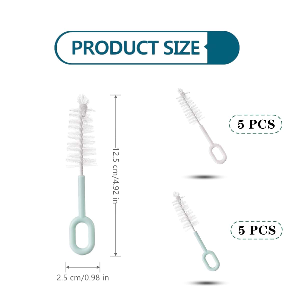Mezfrguo 10 PCS Nipple Brushes And Pacifier Cleaning Tools (photo 2)