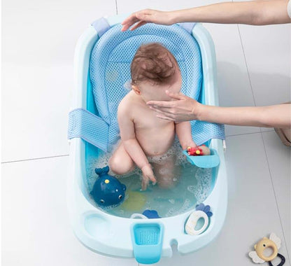 Baby Mesh Support Cushion for Infant Bathtub | Breathable Bathing Mat