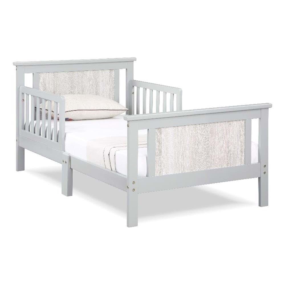 Olive & Opie Connelly Toddler Bed Gray & Rockport Gray