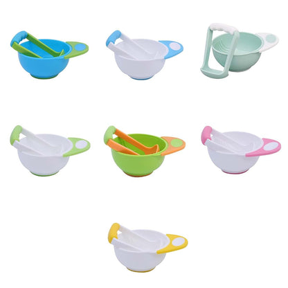 BabyOneStop Baby Food Masher Bowl Set For Purees