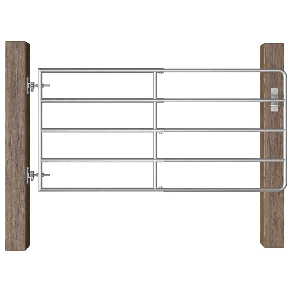 Zxqvlmrs Adjustable 5 Bar Field Gate For Farm And Garden