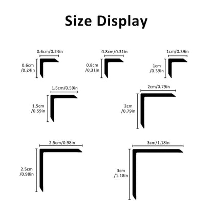Aluminum L Molding Trim for Doorways and Stairs