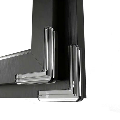 MPMR Clear PVC Corner Guards, L-Shaped Protective Bumpers