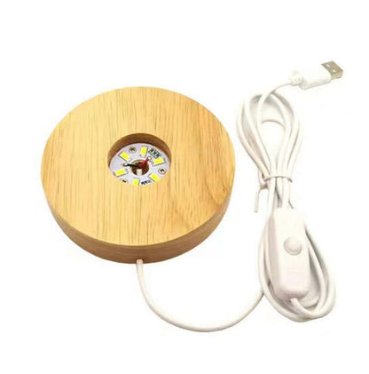 Anso USB Display Stand Base With Warm LED Light 100mm