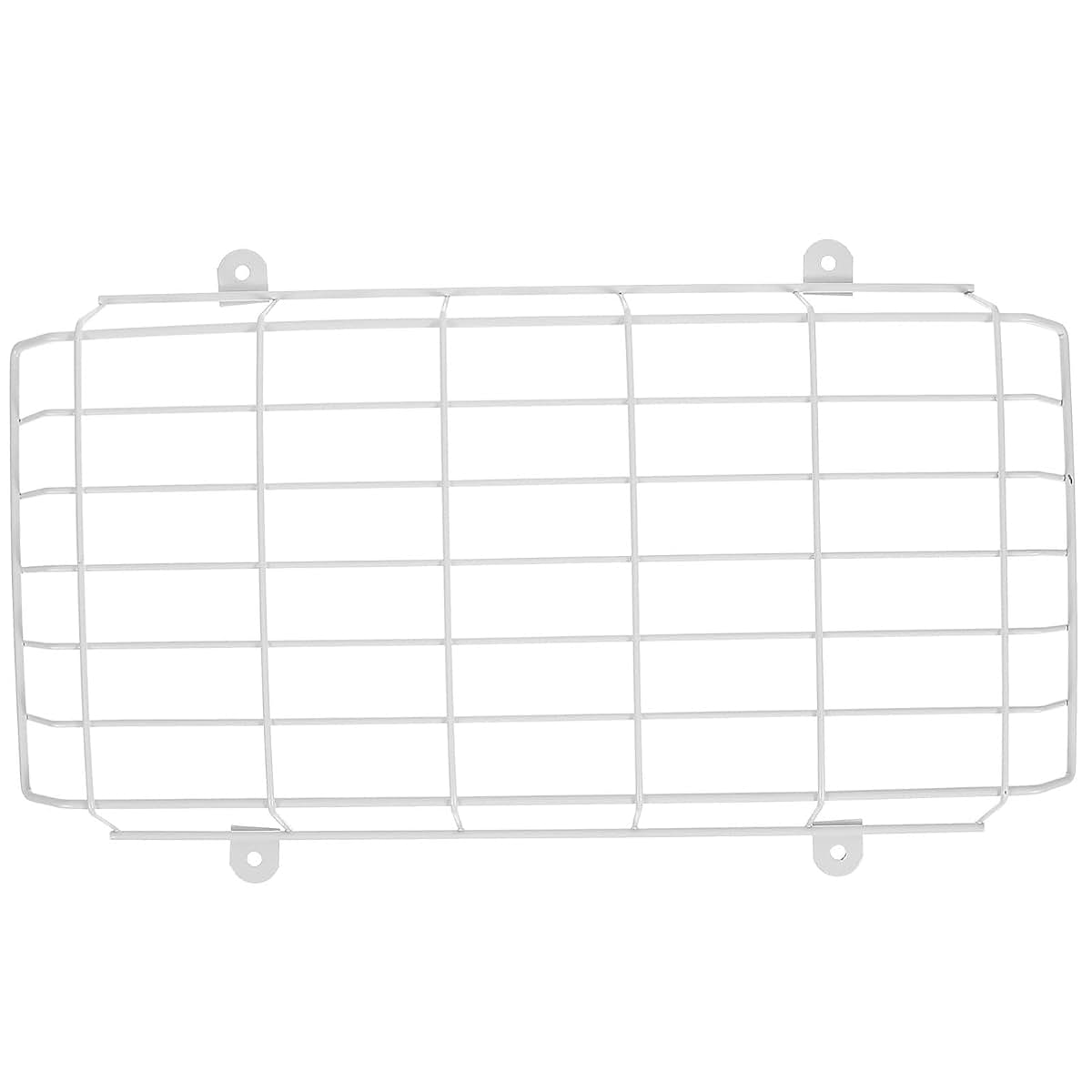 OSALADI Wall Mount Emergency Light Wire Guard Protective Cover Iron 16.14 x 10.03 x 1.18 In