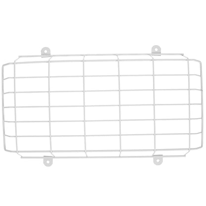 OSALADI Wall Mount Emergency Light Wire Guard Protective Cover Iron 16.14 x 10.03 x 1.18 In