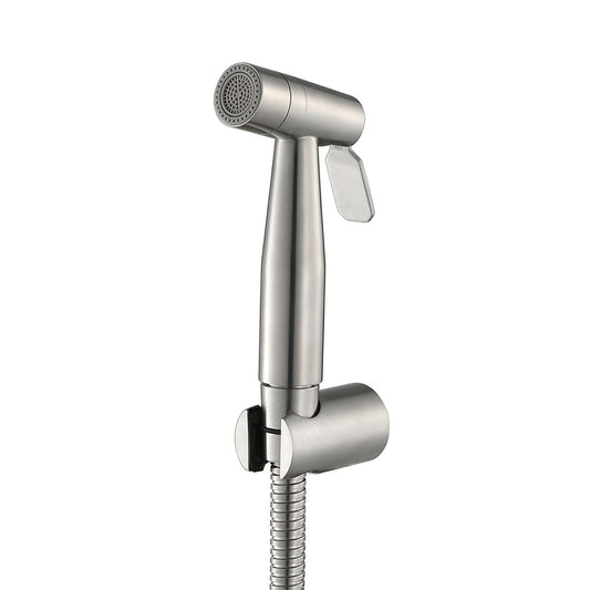 MUOBSBJRX HandheldSprayer, Premium Stainless Steel Cloth Diaper Sprayer Set 2 FunctionSprayer for Toilet for