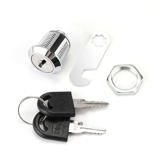 DubMag Security Cam Lock With Keys For Furniture And Cabinets