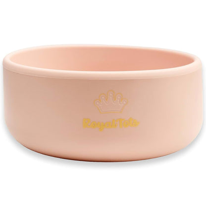 RoyalTots Silicone Baby Bowls 6-12 Months+ - Durable Toddler Food Bowls, Baby Food & Feeding Bowls | Perfect Snack Bowl
