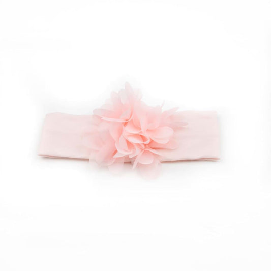 Cotton Floral Lace Headband for Newborn and Toddler Girls