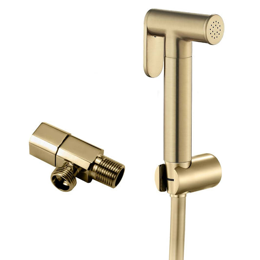 PDOLIGBDN HandheldSprayer for Toilet Round Cloth Diaper Sprayer BrassSprayer for Toilet HandheldSprayer - withHose for