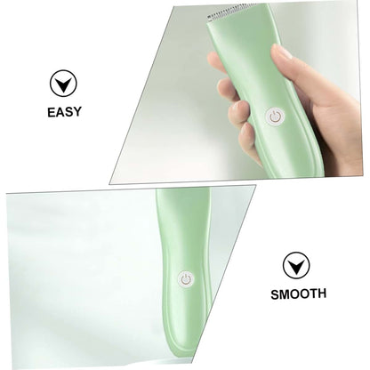Healifty Baby Hair Clipper, Cordless Rechargeable Trimmer Kit, Light Green