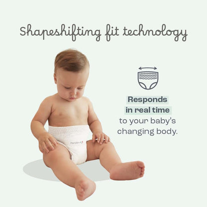 Panolini The Responsive Diaper Size 3 Pull-Up Baby Diaper 40ct No-Tape