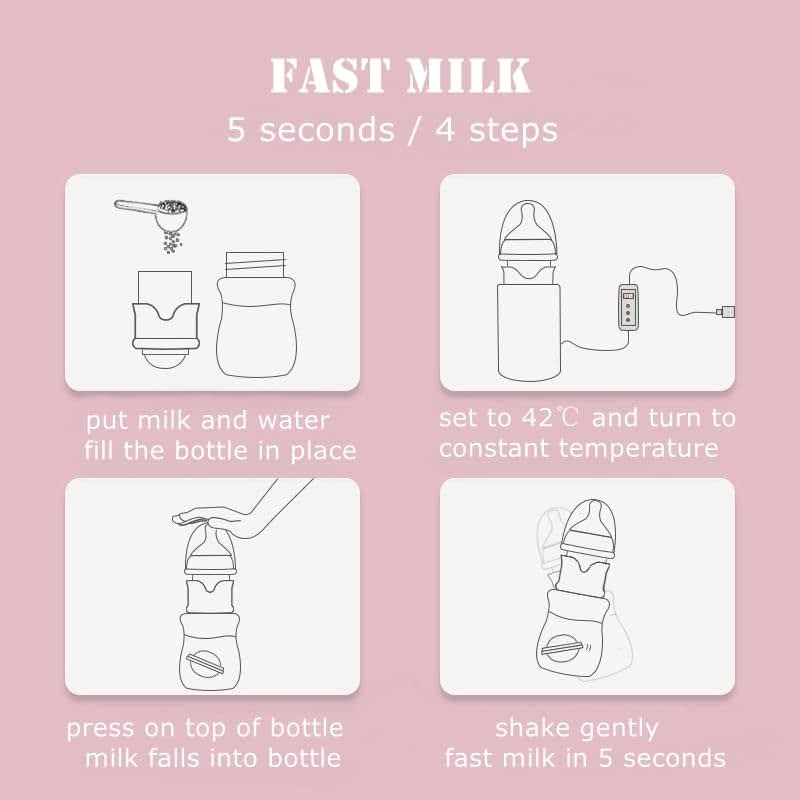 Edlike Glass Feeding Bottle With Formula Dispenser 150ml Blue (photo 4)