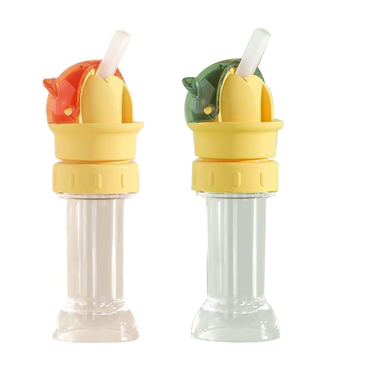 Coyenrat Food Grade Sippy Straw Lid Portable Bottle With Silicone Straw (photo 2)